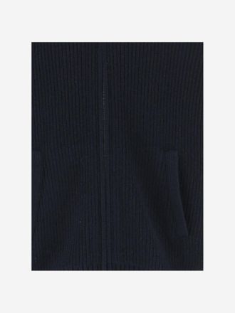 Guest In Residence Mens Cashmere Corded Jacket Navy Blue