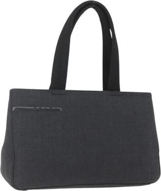 Prada Pre-owned Tote Bags, female, Black, Size: ONE SIZE Pre-owned Vintage Canvas Tote Bag