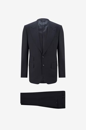 Tom Ford Dreiteiliger Anzug aus Wolle Shelton