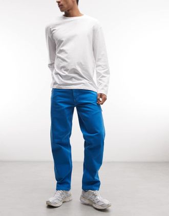Stan Ray Carpenter - Jeans dritti blu