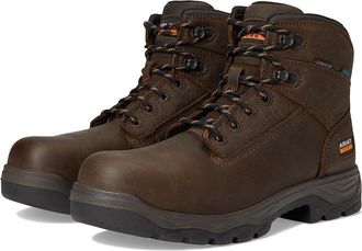 Ariat Turbo Duratread 6 Waterproof Carbon Toe Work Boots Cowboy Boots Dark Brown : 7.5 D - Medium, Leather