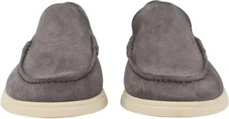 BOSS Boss Cow Suede Textured Loafers