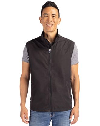 Cutter & Buck Charter Eco Recycled Mens Full-Zip Vest