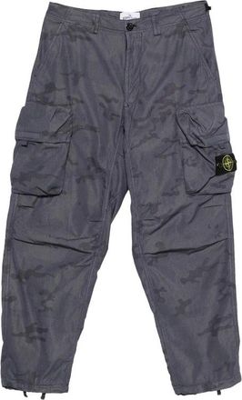 Stone Island Straight Trousers, male, Blue, Size: W38 Straight Trousers