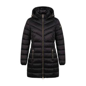 Yes-Zee O017 M500 Puffer Jacket - Dames - Mantels - Zwart - Maat: 2XL Leer
