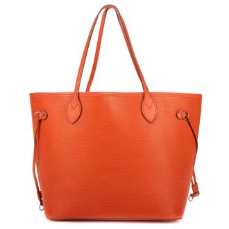 Louis Vuitton Pre-owned Womens Neverfull Shoulder Bag - Orange - One Size