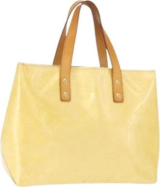 Louis Vuitton Pre-owned Vintage Pearl Handtas - Dames - Vintage Shopper - Beige - ONE Size - Leer - Vintage