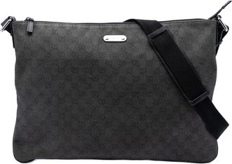 Gucci Pre-owned Gucci GG Denim Crossbody Unisex 0E672419JU425JEI