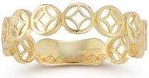 Ember Fine Jewelry Open Work Band Ring in Gold at Nordstrom Rack, Size 6