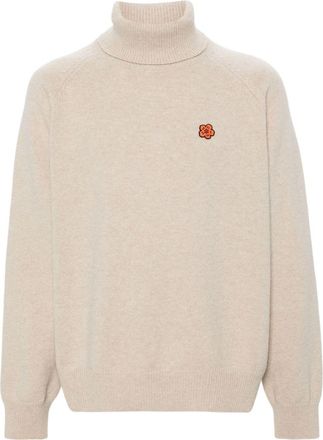 Kenzo Boke Flower wool jumper - men - RWS Wool - M - Neutrals