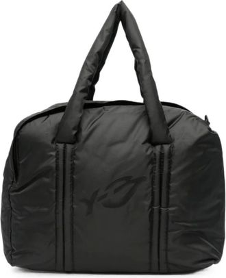 Yohji Yamamoto Heren, Tassen, Zwart, Maat: ONE Size Poliester