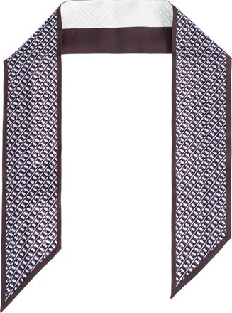 Tory Burch Tory Burch, Silky Scarves, female, Purple, Size: ONE SIZE Silk Scarf