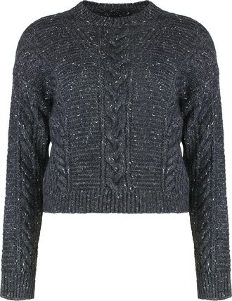 Max Mara Boxy Sweater In Alpaca Blend