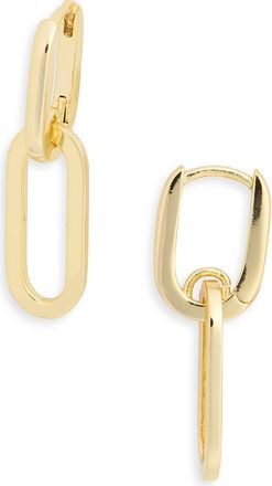 Nordstrom Rack Paper Clip Chain Drop Earrings in Gold at Nordstrom Rack