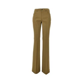 The Attico Wool flared pants Woman 42