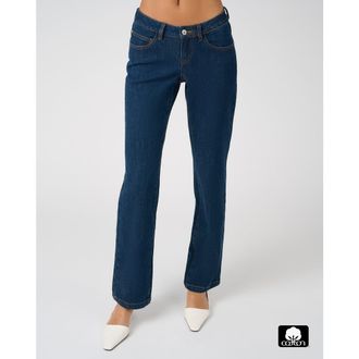 WeWoreWhat 90s Straight Leg Jean in Dark Mid Wash at Nordstrom, Size 30