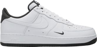Nike Nike Air Force 1 07 LV8 Mens Basketball Shoes (White/Anthracite) (HM9483-101, Black/White), White/Grey, 12 UK
