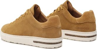 Birkenstock Womens Sneaker Brown Suede Leather Rubber