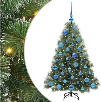 vidaXL &Aacute;rbol De Navidad Artificial Con 150 Led Verde 120 Cm Pe Y Pvc Vidaxl