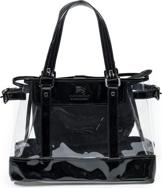 Burberry Blue Label Transparent Tote Schoudertas