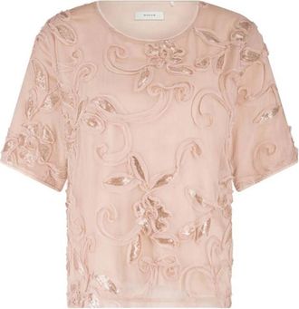 Nukus Nukus, Dames, Tops, Roze, Maat: M Poliester