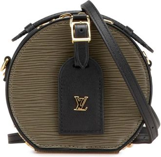 Louis Vuitton Pre-owned Cross Body Bags, female, Brown, Size: ONE SIZE Pre-owned Round Crossbody Bag