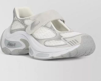 Ash mesh detail low sneakers raised sole women