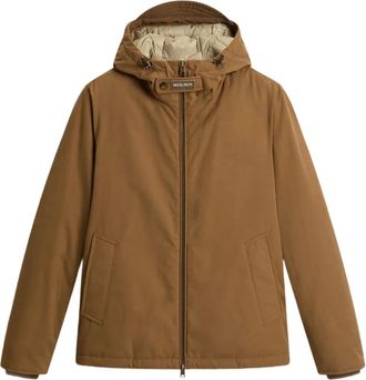 Woolrich Piumino con cappuccio - Marrone