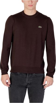 Lacoste Hombre, Jerseys, Marr&oacute;n, Talla: S