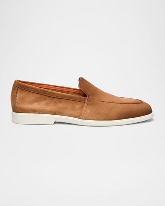Santoni Men & apos;s Malibu Suede Loafers