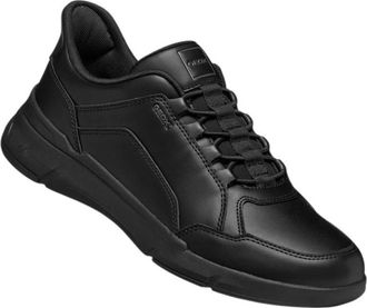 Geox U Vittour Plus A - Heren - Sneakers - Zwart - 41 EU - Leer - Schoenen