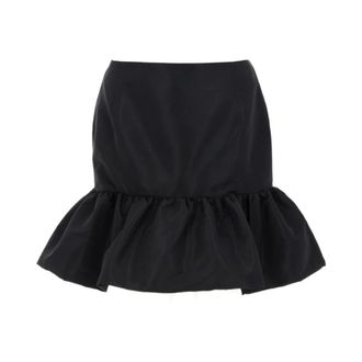 Nina Ricci Mini gonna peplo - - Skirts - Donna - Nero - S
