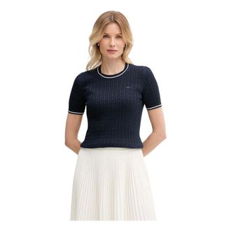 Lacoste Donna, Maglie, Blu, XS, new