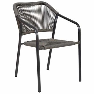 Wanderlust Deco Silla de rat&aacute;n sint&eacute;tico 56 x 60 x 80h cm