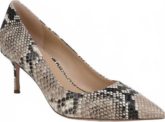 Veronica Beard Womens Rita Heel In Ecru Multi