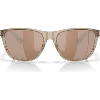 Costa Corrientes 57mm Sunglasses in Taupe /Copper Silver at Nordstrom