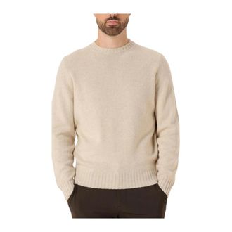 FILIPPO DE LAURENTIIS Truien & Vesten, Heren, Beige, L, Wol, G.collo Ml Lana Cashmere