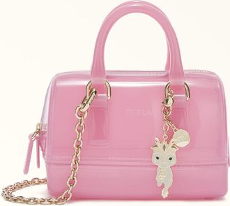 Furla Candy Borsa Mini Pink Rosa Pvc + Metallo Donna