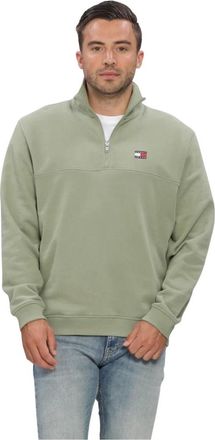 Tommy Jeans Heren, Sweatshirts & Hoodies, Groen, Maat: S