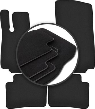 OEM Alfombrillas Premium Para Mercedes Clase C W206 Sed&aacute;n, Familiar (2021-)