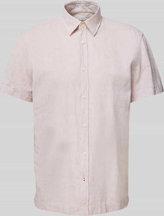 Joop JOOP! Jeans Regular Fit Freizeithemd aus Leinen-Baumwoll-Mix in Beige, Größe XXL