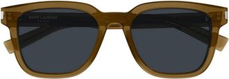 Saint Laurent SL 711 004 Mens Sunglasses Brown Size 52 - Free RX Lenses - Free RX Lenses