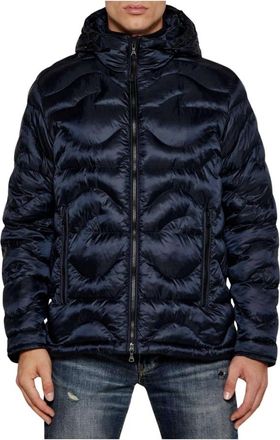 Paul & Shark Donzen jassen - Heren - Winterjassen - Blauw - M - Leer - Jassen