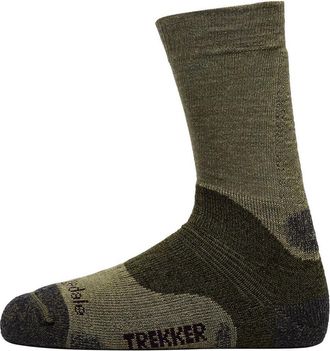 Bridgedale Mens Woolfusion Trekker Socks, Brown, XL