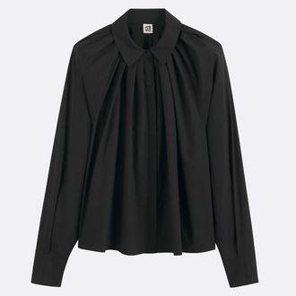 La Redoute Collections Wijd katoenen shirt, lange mouwen