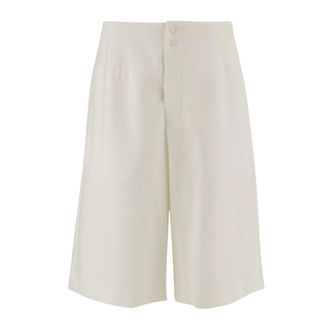 Jacquemus Moisson Short Trousers - male - Jacquemus - Casual Shorts - White - XL - Shorts
