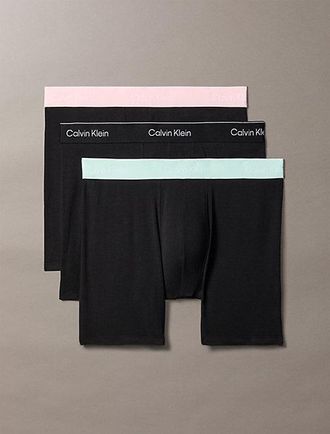 Calvin Klein 3-pack boxers lang - Icon Cotton Stretch