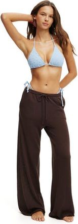 Cotton On Womens Isla Knit Relaxed Pant in Espresso at Nordstrom, Size Xx-Small