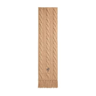 Ralph Lauren Accessoires, unisex, Bruin, ONE Size, Ralph Lauren - Accessoires > Sjaals > Winter Sjaals