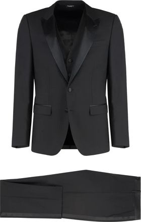 Dolce & Gabbana Suits - Heren - Business pakken - Zwart - L - Kostuums